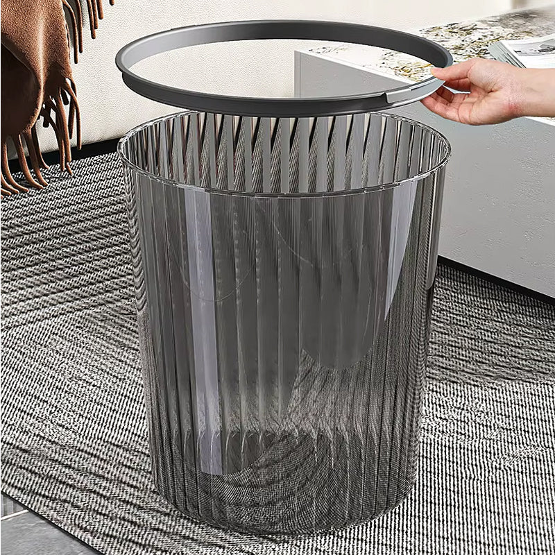 Sleek Acrylic Trash Bin for Stylish Interiors