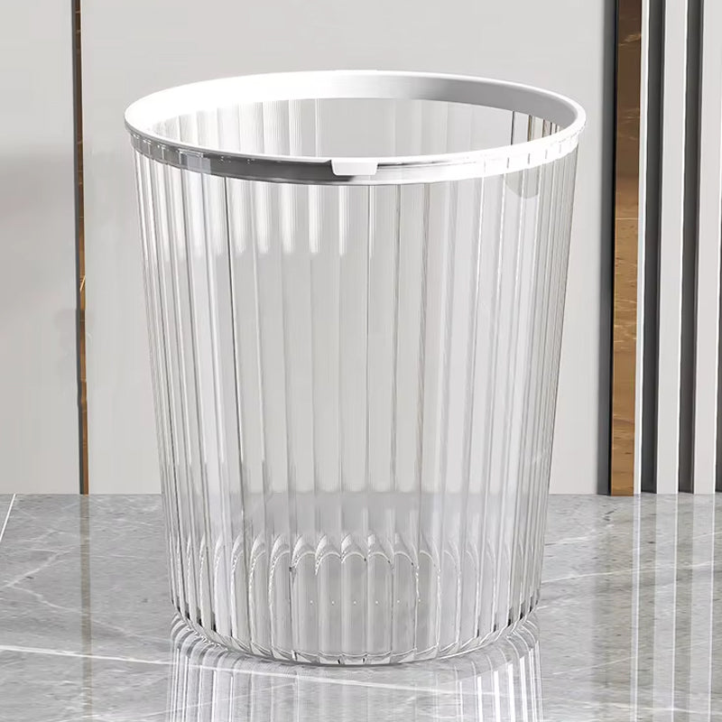 Sleek Acrylic Trash Bin for Stylish Interiors