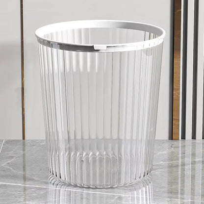 Sleek Acrylic Trash Bin for Stylish Interiors
