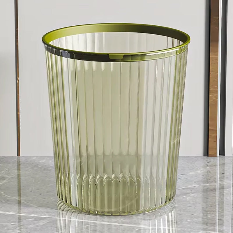 Sleek Acrylic Trash Bin for Stylish Interiors