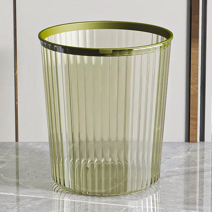 Sleek Acrylic Trash Bin for Stylish Interiors