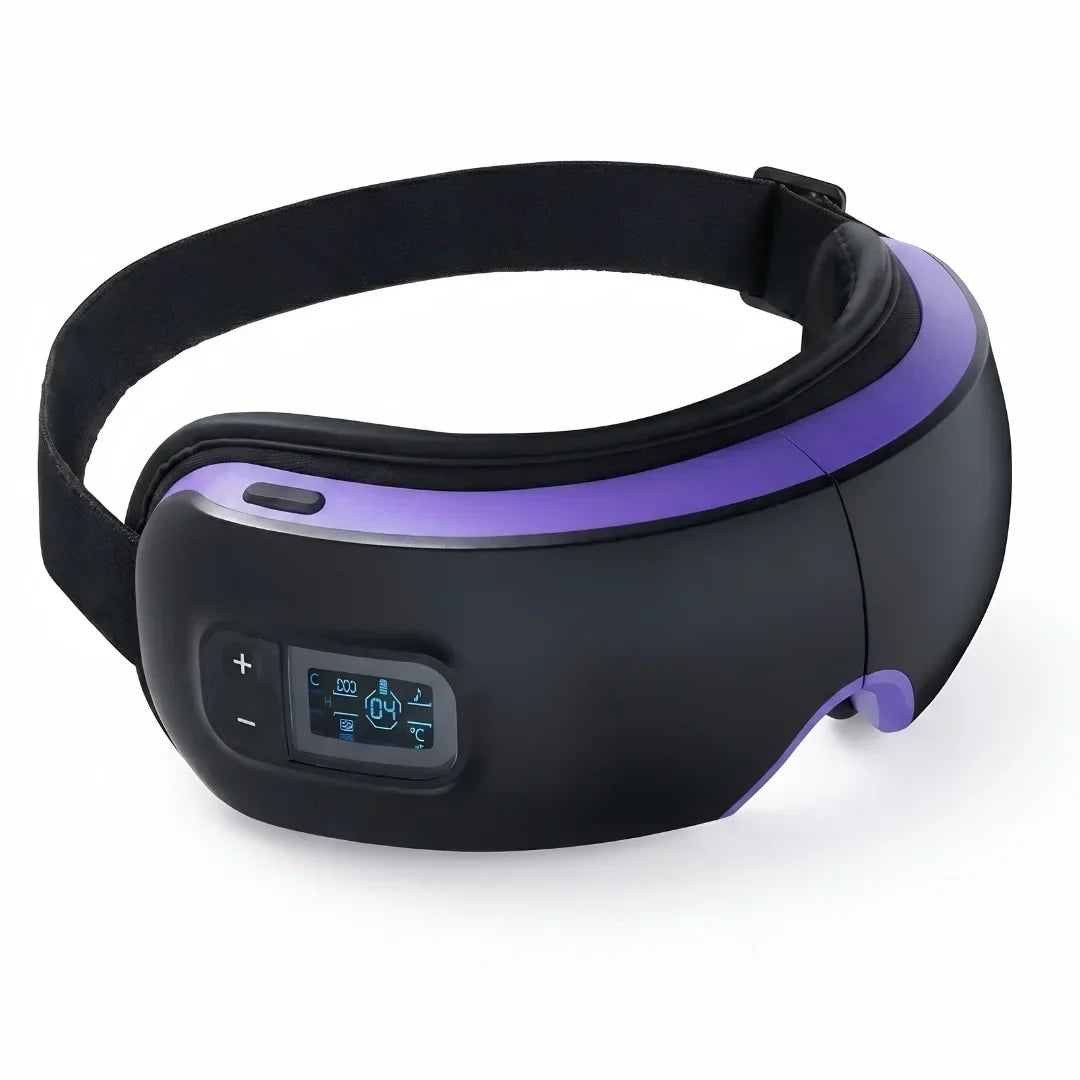 Heat-Enabled Electric Eye Massager