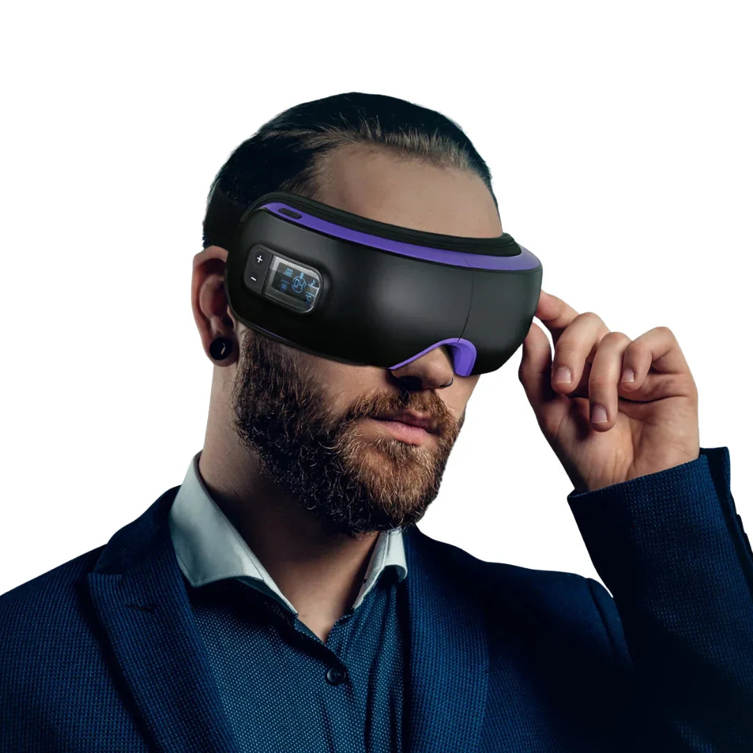 Heat-Enabled Electric Eye Massager