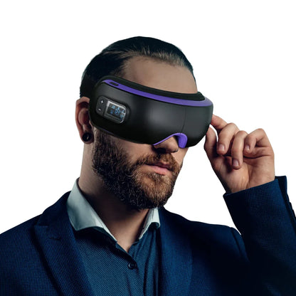 Heat-Enabled Electric Eye Massager