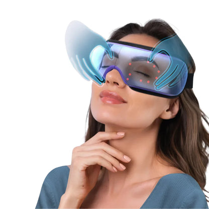 Heat-Enabled Electric Eye Massager