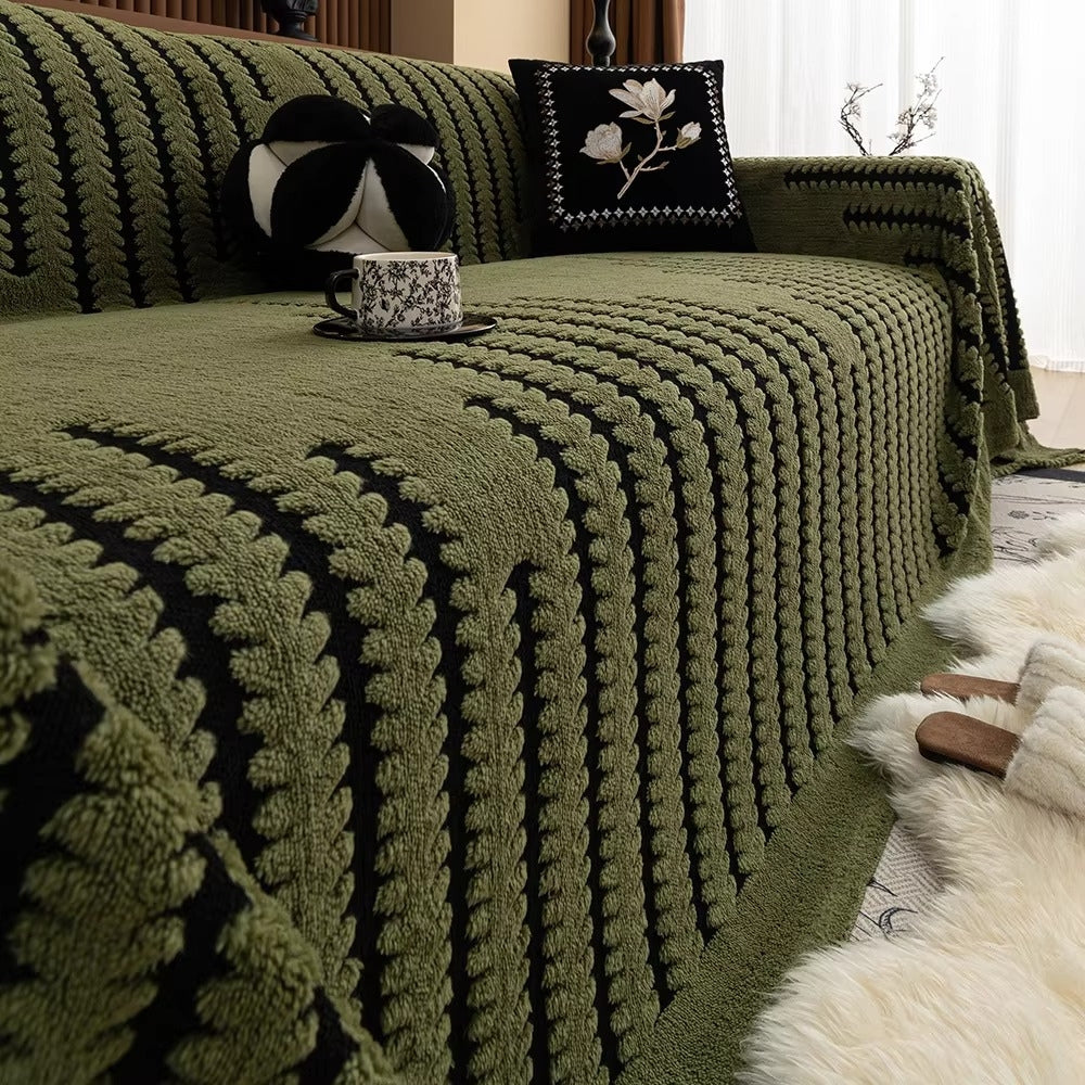 Chic Vintage-Inspired Sofa Cover for Ultimate Comfort