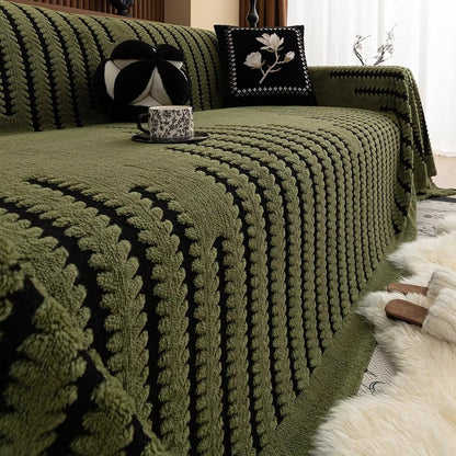 Chic Vintage-Inspired Sofa Cover for Ultimate Comfort
