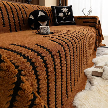 Chic Vintage-Inspired Sofa Cover for Ultimate Comfort