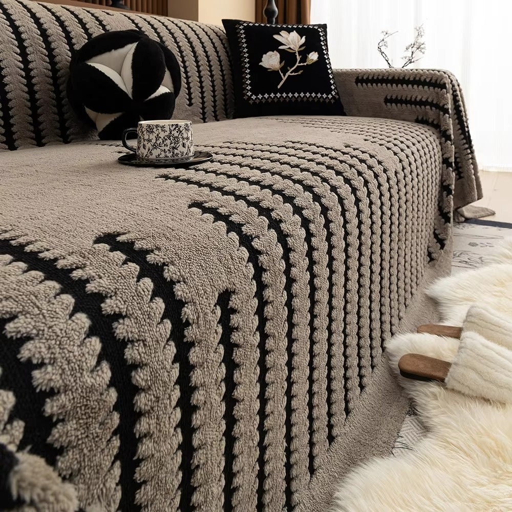 Chic Vintage-Inspired Sofa Cover for Ultimate Comfort