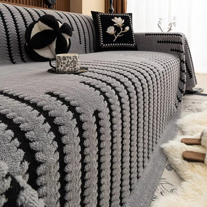 Chic Vintage-Inspired Sofa Cover for Ultimate Comfort