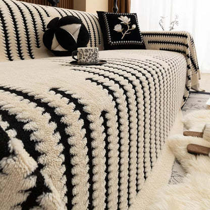 Chic Vintage-Inspired Sofa Cover for Ultimate Comfort