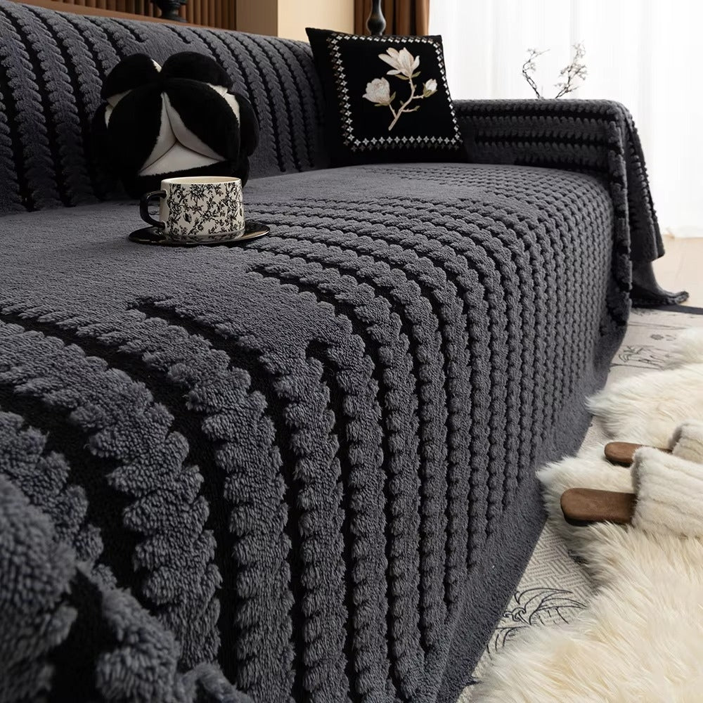 Chic Vintage-Inspired Sofa Cover for Ultimate Comfort