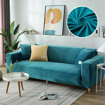 Elegant Velvet Sofa Shield | Perfect for Pet Owners