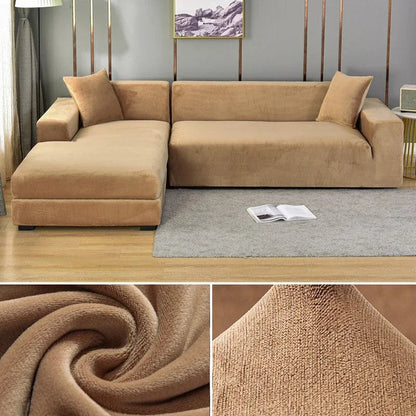 Elegant Velvet Sofa Shield | Perfect for Pet Owners