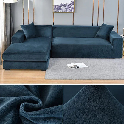 Elegant Velvet Sofa Shield | Perfect for Pet Owners