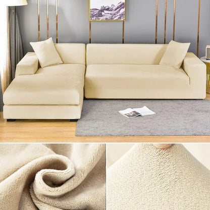 Elegant Velvet Sofa Shield | Perfect for Pet Owners