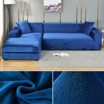 Elegant Velvet Sofa Shield | Perfect for Pet Owners