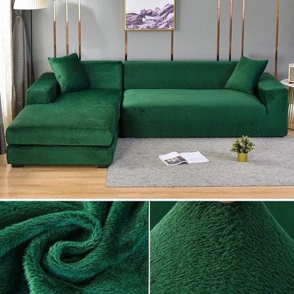 Elegant Velvet Sofa Shield | Perfect for Pet Owners