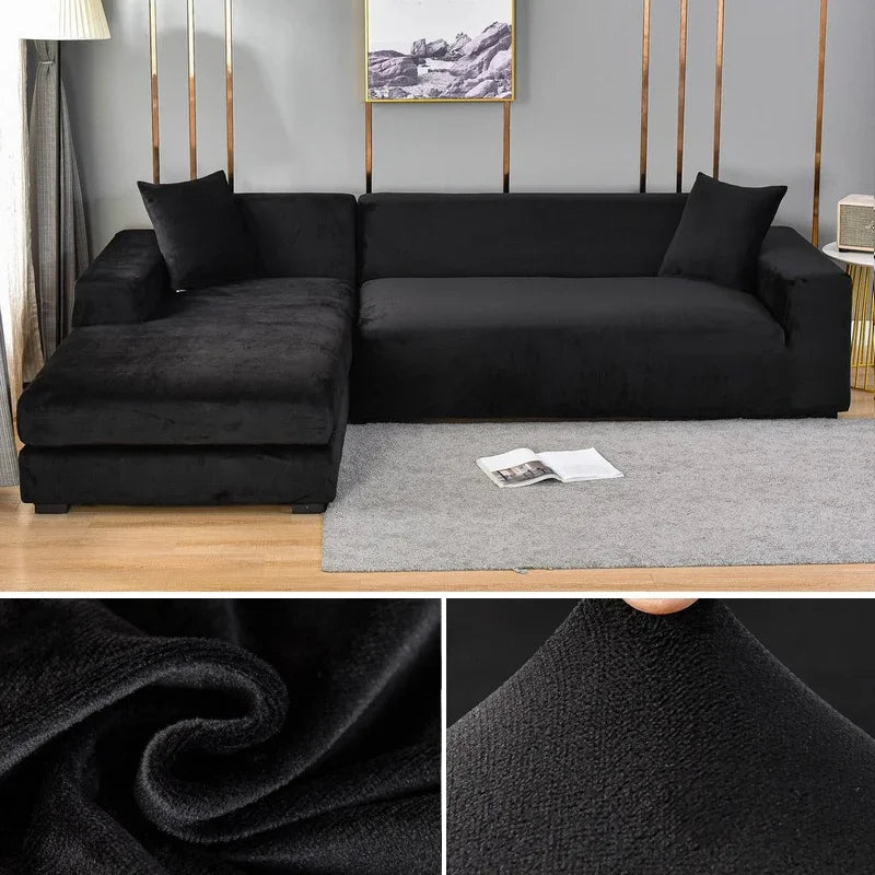 Elegant Velvet Sofa Shield | Perfect for Pet Owners