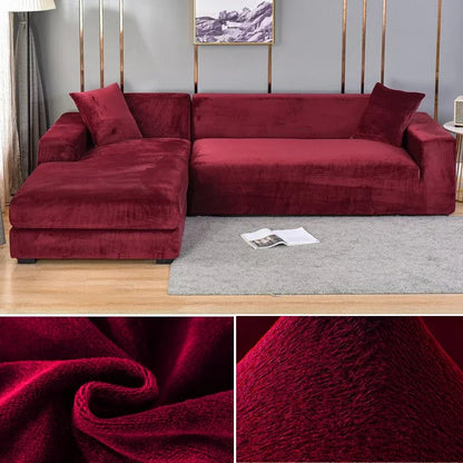 Elegant Velvet Sofa Shield | Perfect for Pet Owners