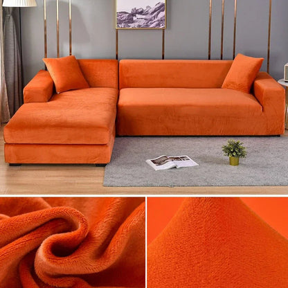 Elegant Velvet Sofa Shield | Perfect for Pet Owners