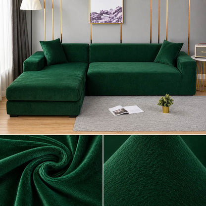 Elegant Velvet Sofa Shield | Perfect for Pet Owners