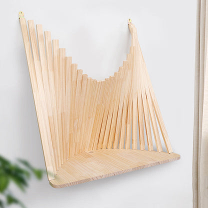 Elegant Semi-Circular Solid Wood Desk for Home Workspace
