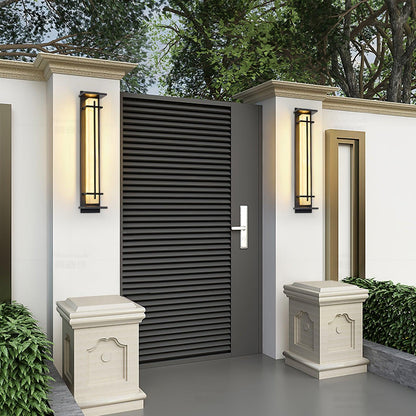 Stylish Waterproof LED Outdoor Wall Light with Modern Design
