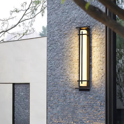 Stylish Waterproof LED Outdoor Wall Light with Modern Design