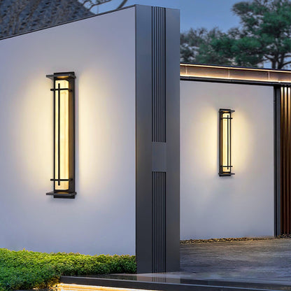 Stylish Waterproof LED Outdoor Wall Light with Modern Design