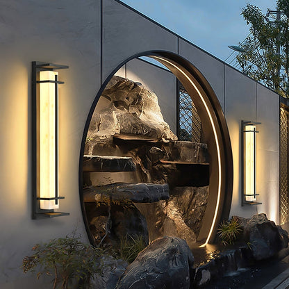 Stylish Waterproof LED Outdoor Wall Light with Modern Design