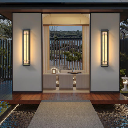 Stylish Waterproof LED Outdoor Wall Light with Modern Design