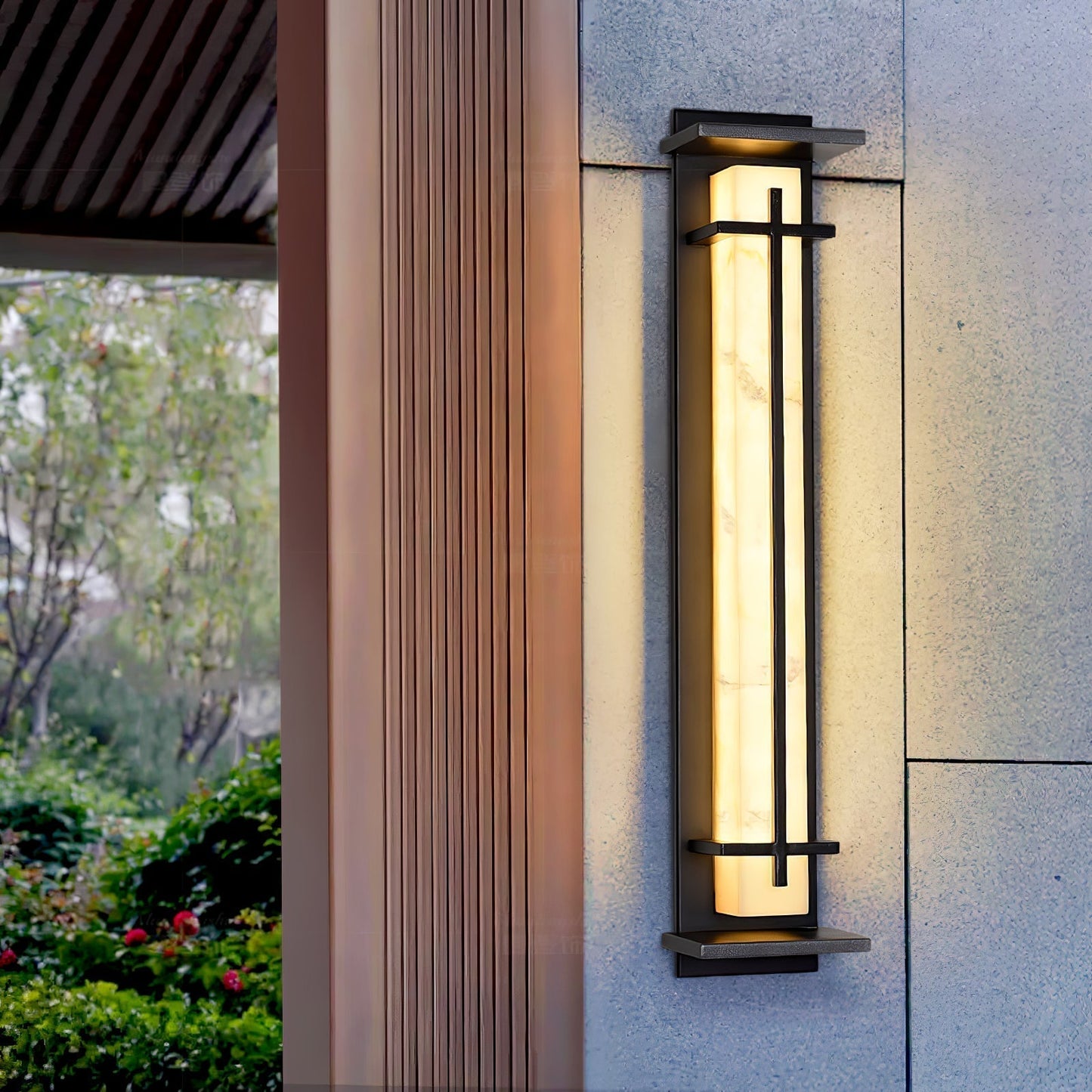 Stylish Waterproof LED Outdoor Wall Light with Modern Design