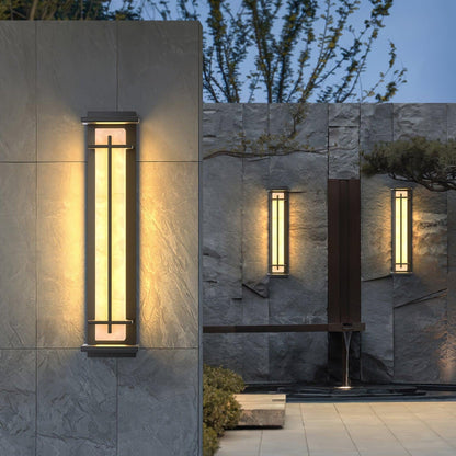 Stylish Waterproof LED Outdoor Wall Light with Modern Design