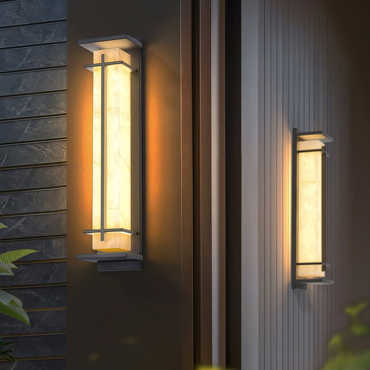 Stylish Waterproof LED Outdoor Wall Light with Modern Design