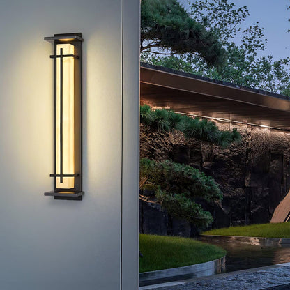 Stylish Waterproof LED Outdoor Wall Light with Modern Design