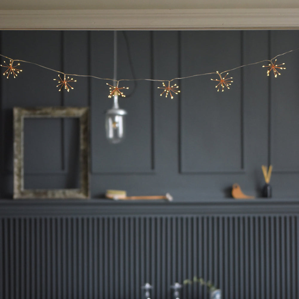 Twinkling Starburst String Lights for Enchanting Decor