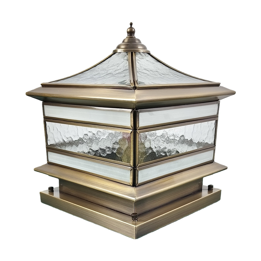 Elegant Copper Garden Lights - Flexible Solar or Wired Options