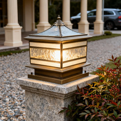 Elegant Copper Garden Lights - Flexible Solar or Wired Options