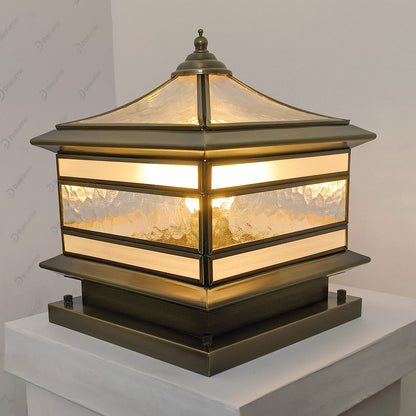 Elegant Copper Garden Lights - Flexible Solar or Wired Options