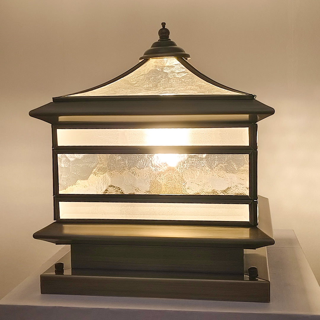 Elegant Copper Garden Lights - Flexible Solar or Wired Options