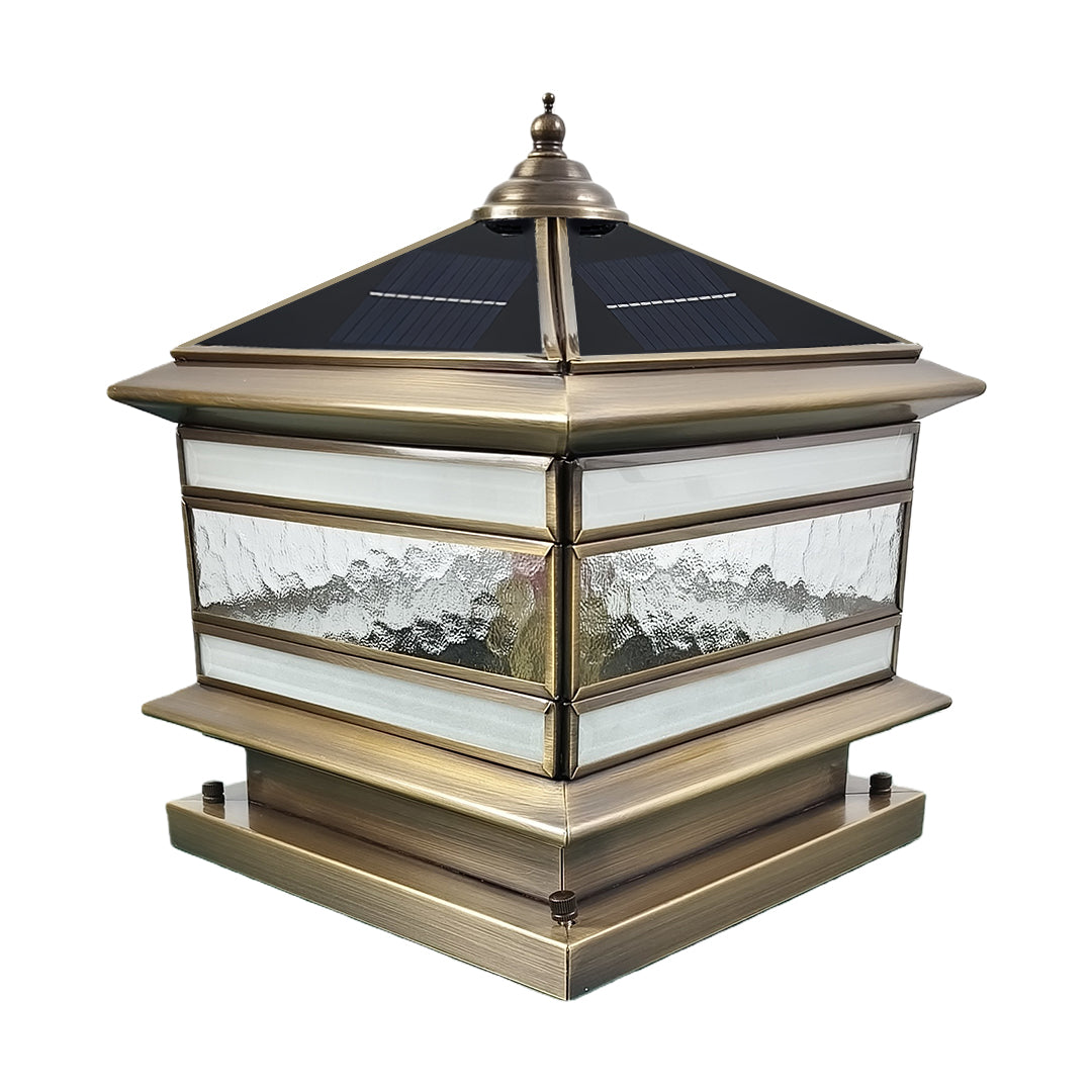 Elegant Copper Garden Lights - Flexible Solar or Wired Options