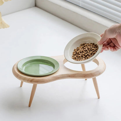 Elegant Adjustable Pet Feeding Station