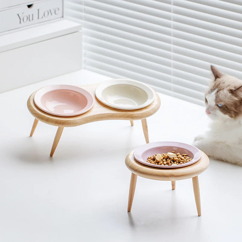 Elegant Adjustable Pet Feeding Station