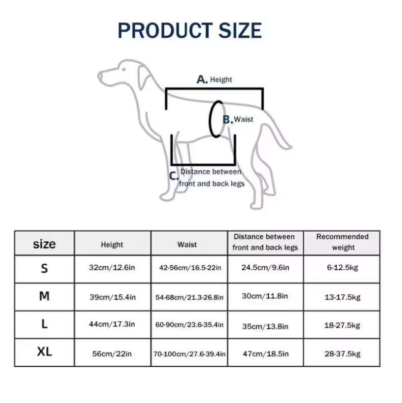 Reliable Pet Mobility Aid Sling