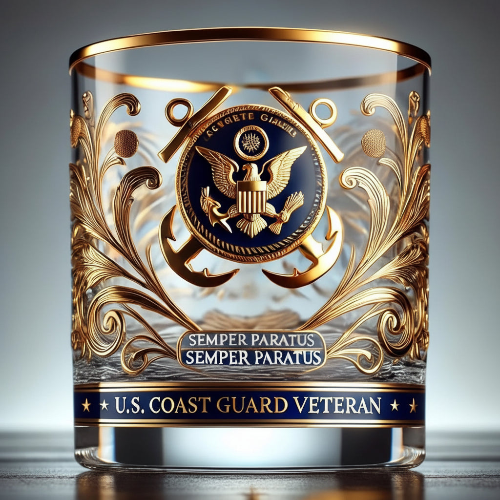 Elegant Glass Memorial Piece for Honoring Our Heroes