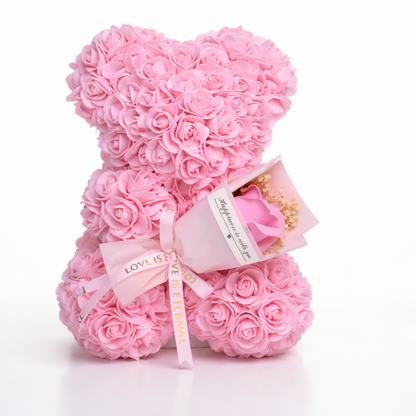 Charming Floral Bear for Home Decoration - Perfect Gift