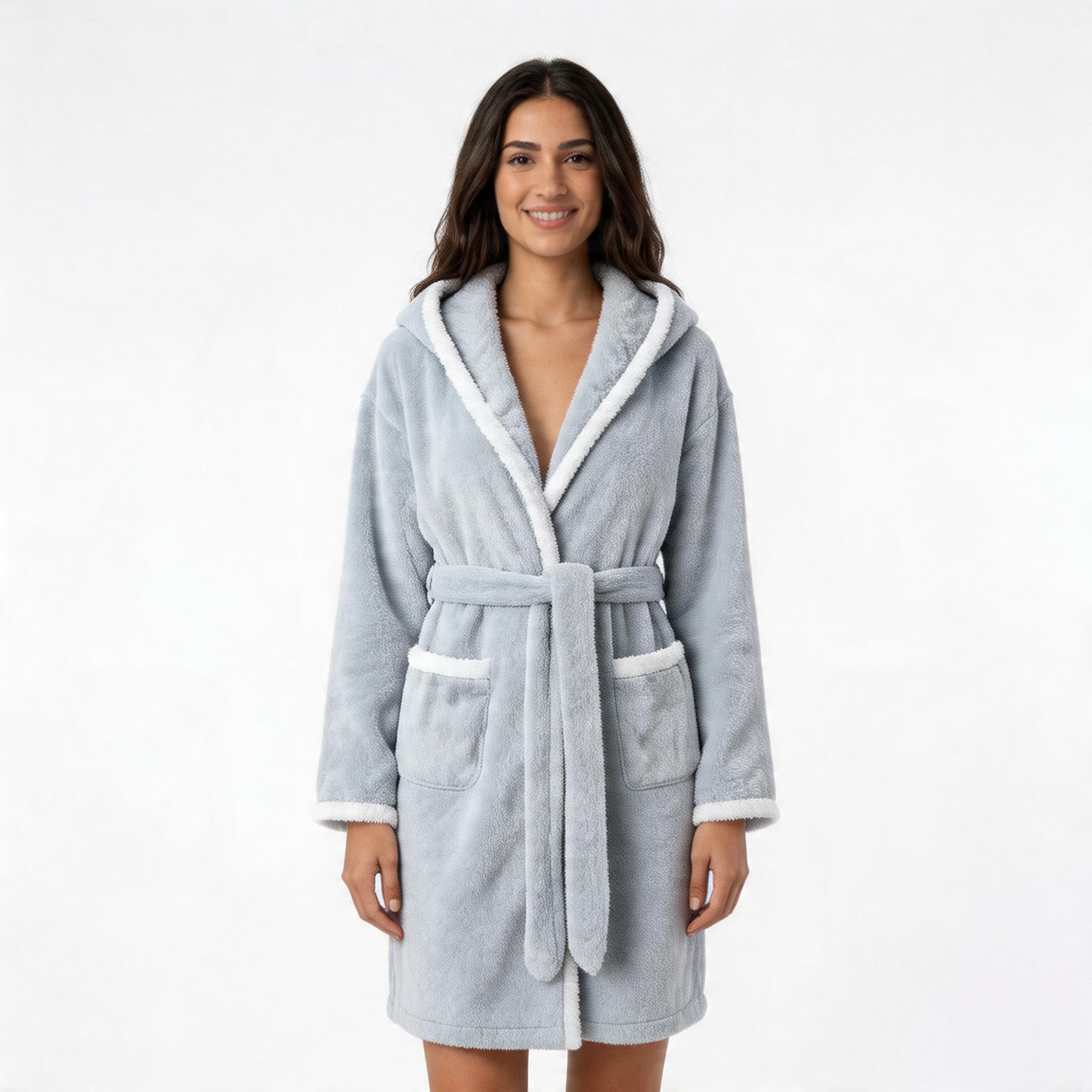 Soft Nursing Robe for Comfortable Feeding