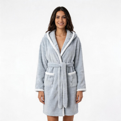 Soft Nursing Robe for Comfortable Feeding