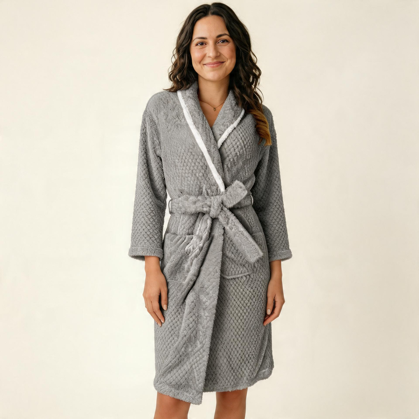 Soft Fleece Bathrobe